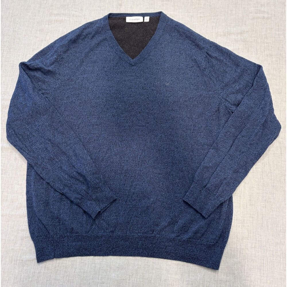 Calvin Klein Italian Merino Men's V-Neck Sweater